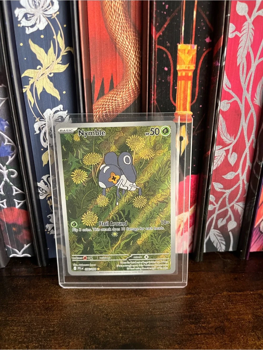 Nymble Pokemon Phantasmal Flames Illustration Rare Trading Card 096/094